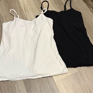 Torrid Black and White Camisole Set